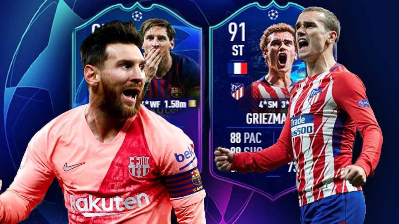 FUTDRAFT CHAMPIONS LEAGUE DE OCTAVOS DE FINAL - FIFA 19