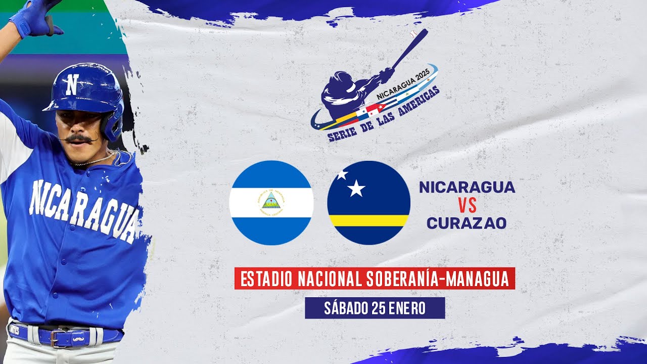 Nicaragua vs. Curazao - [Serie de las Américas] - [25/01/2025]