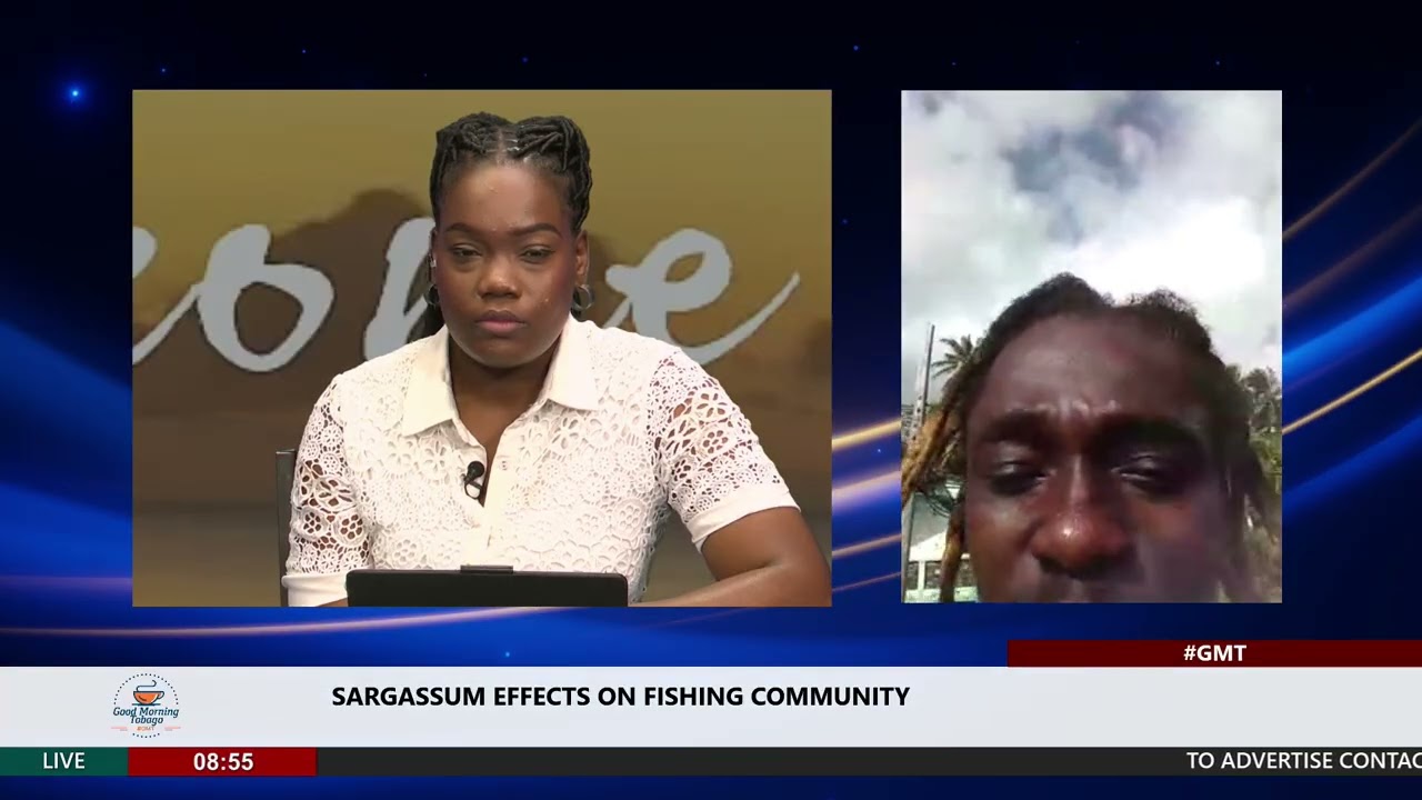 Sargassum Effects on Fishing Community | Christopher Joseph | Host: Shenell Felix | Tobago Updates