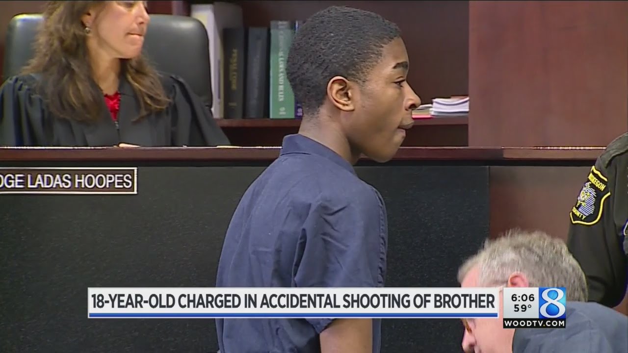 Man, 18, charged in accidental shooting death of teen brother