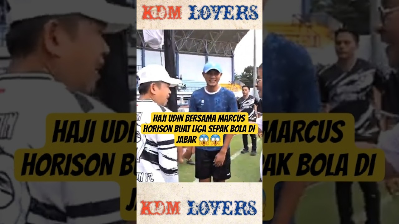KDM TERBARU : KDM buat Kompetisi Bola di Jawa Barat #kdm #kangdedi #kangdedimulyadi