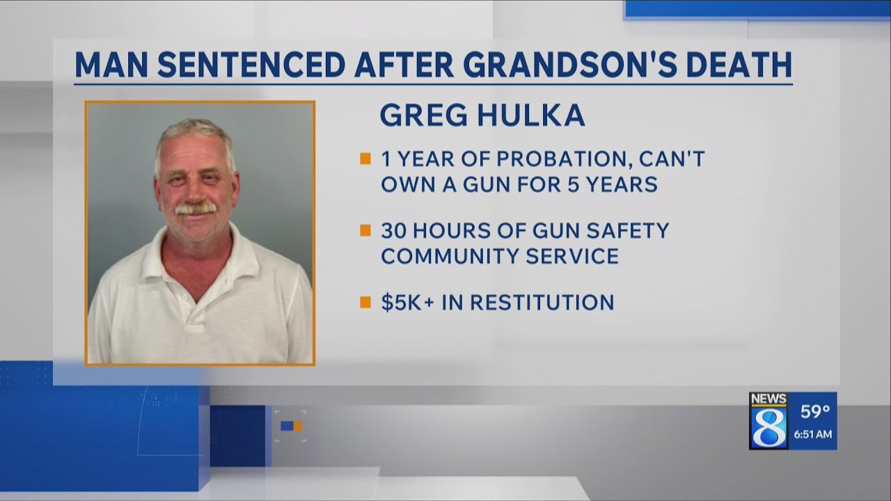 Man sentenced to gun safety community service after grandson&rsquo;s death