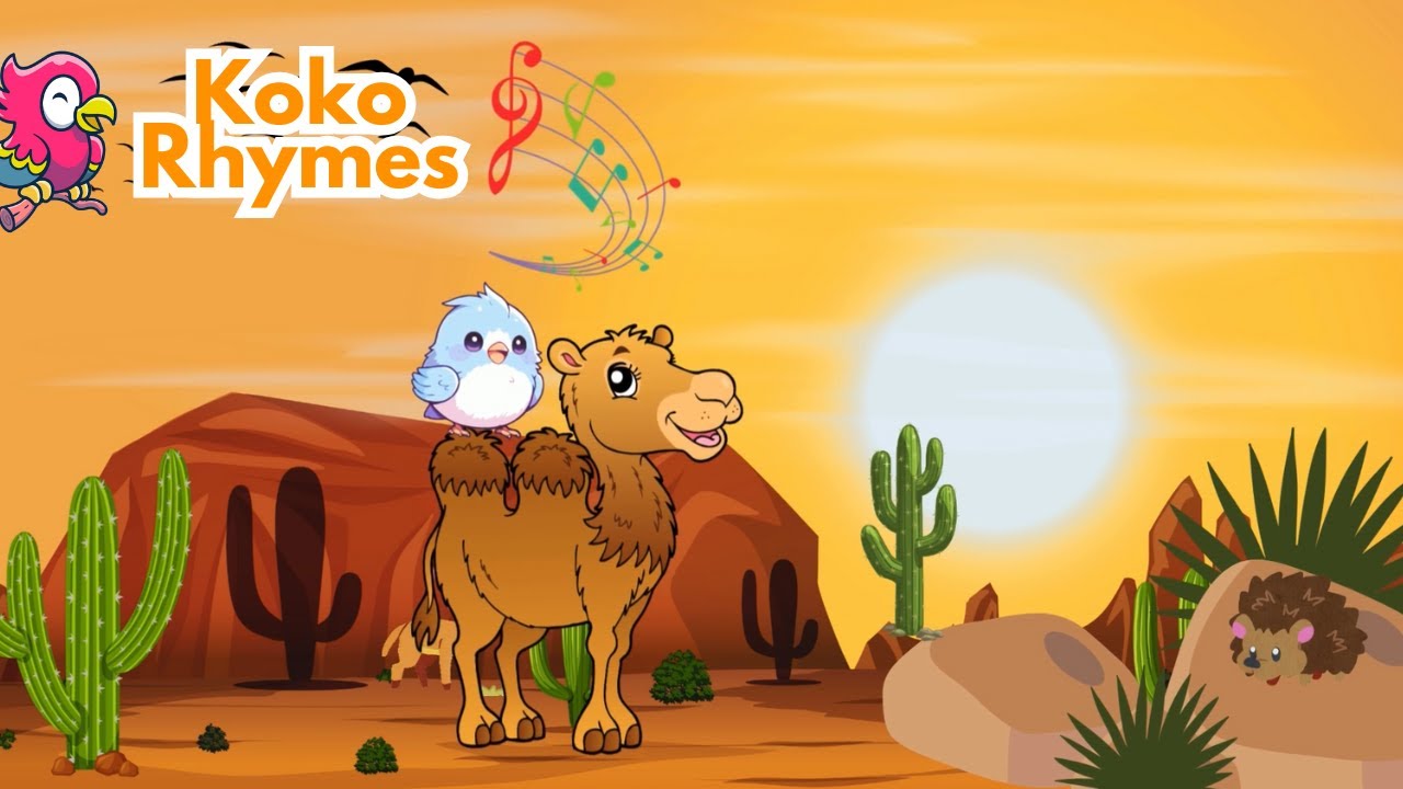 A Ride With A Camel | @Koko-Rhymes | Nursery Rhymes & Kids Song