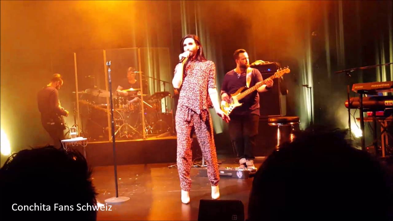 ‪#‎ConchitaLive , River deep Mountain high inkl. Intro, Stuttgart, Conchita Wurst