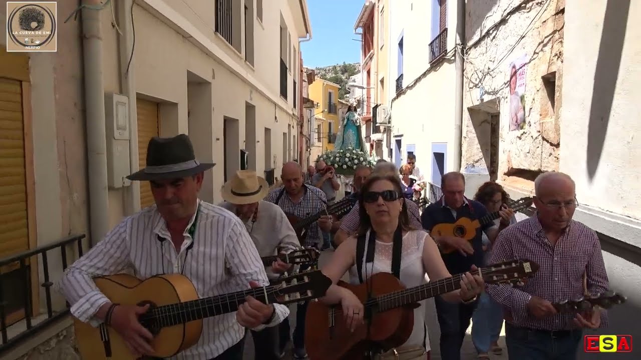 Feria Manchega Ferez 2024.  Procesión, ofrenda a la Virgen del Rosario y desfile del traje manchego.