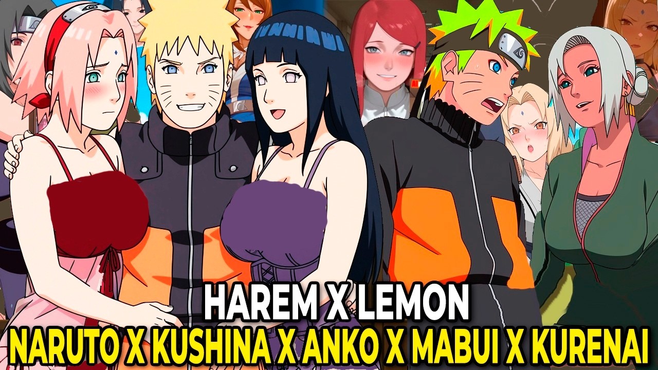 QHPS NARUTO X KUSHINA X ANKO X MABUI X KURENAI X MEI X TSUNADE? (HAREM)