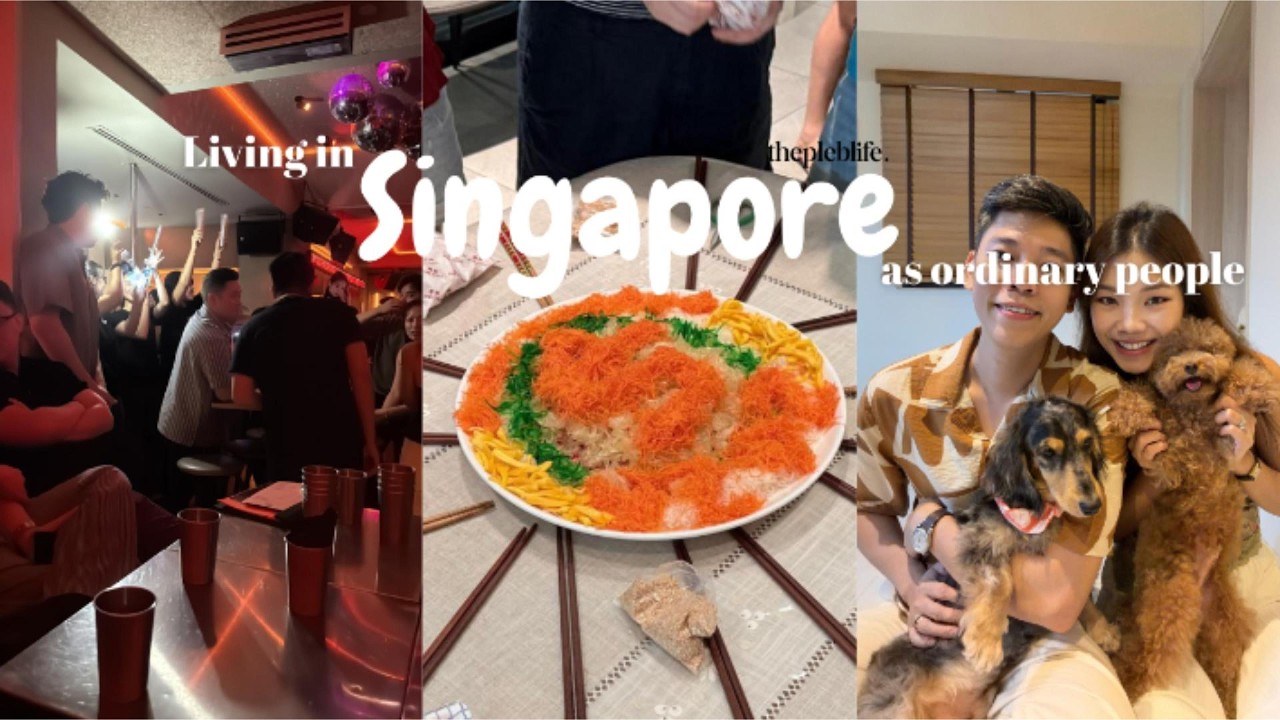 Living in SG Vlog | Weekend booze 🍺, CNY festivities 🏮