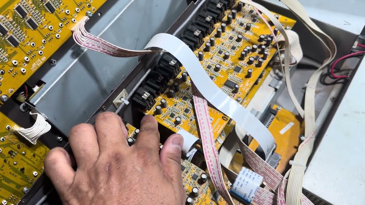 Mesa x32 defeito no auxiliar! 