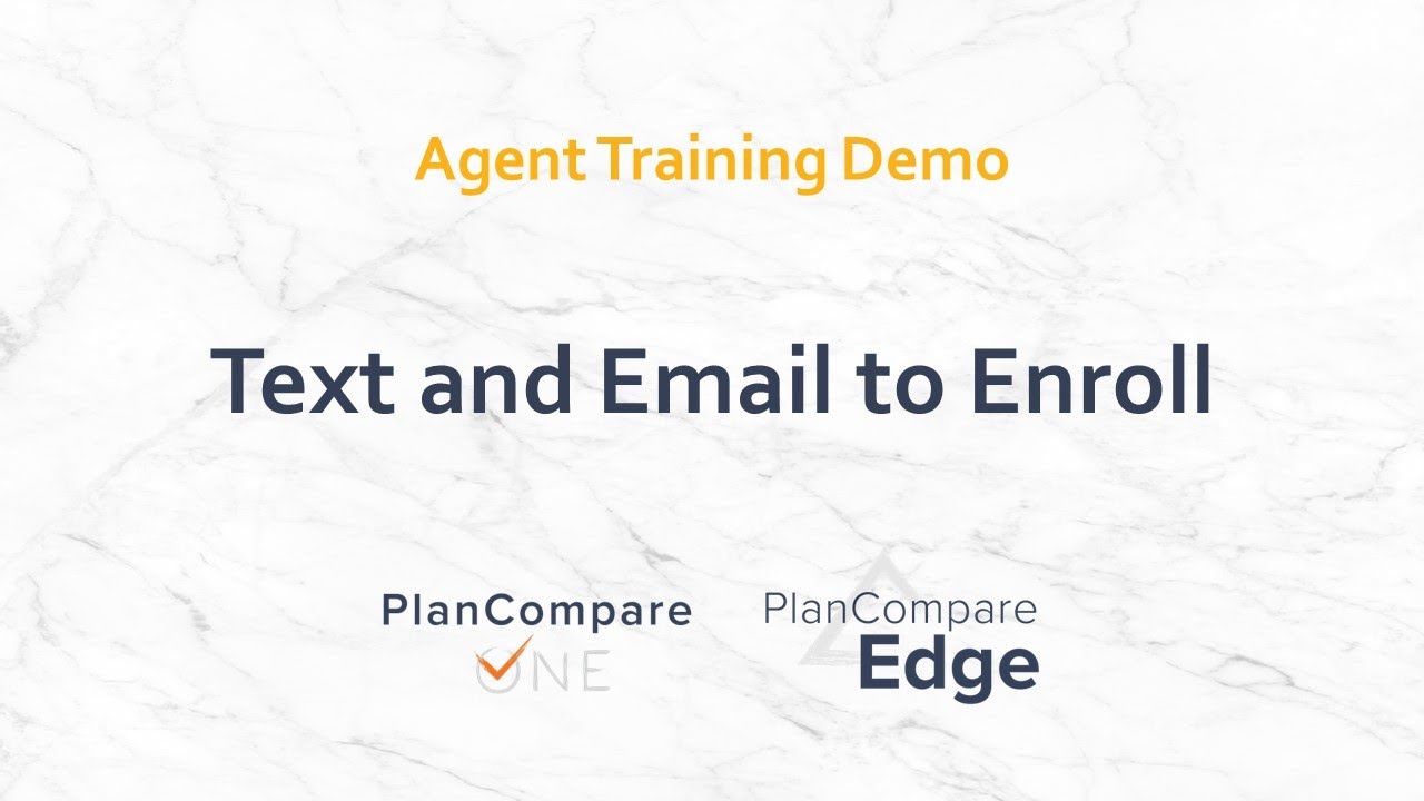 Text and Email to Enroll