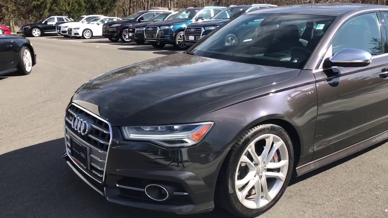 2016 Oolong Grey Audi S6