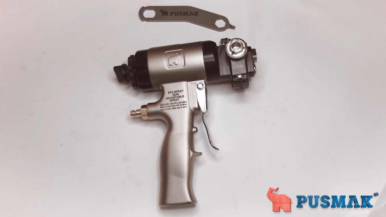 SP2 Polyurethane Spray Gun Maintenance Part-2
