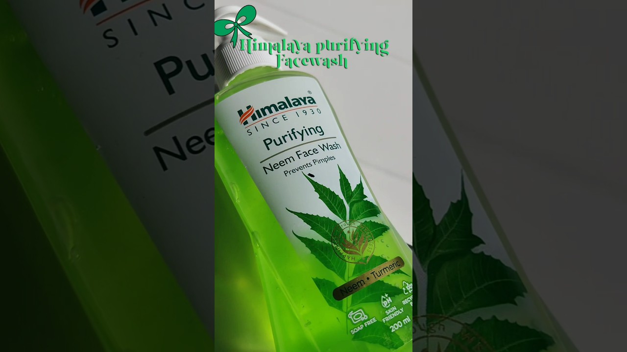 Himalaya purifying Facewash Neem facewash Goodbye pimple Hello glow 🌟🌿🧴