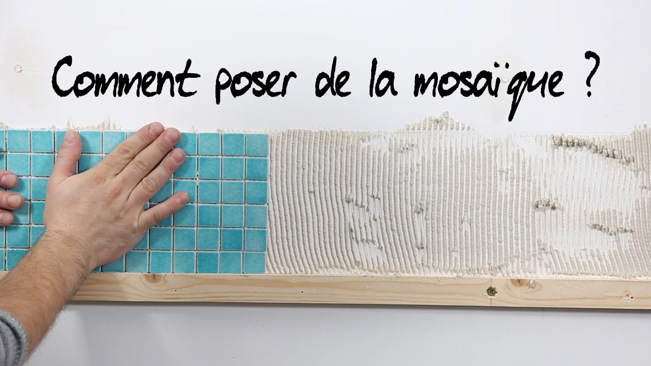 Comment poser de la mosaïque ?