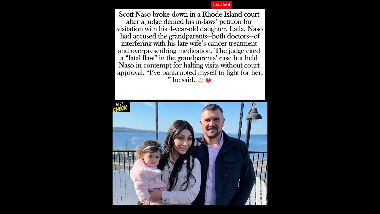 Widowed Father Wins Custody Battle Against Deceased Wife&rsquo;s Parents &ldquo;I&rsquo;m Very Emotional&rdquo;#scott#laila