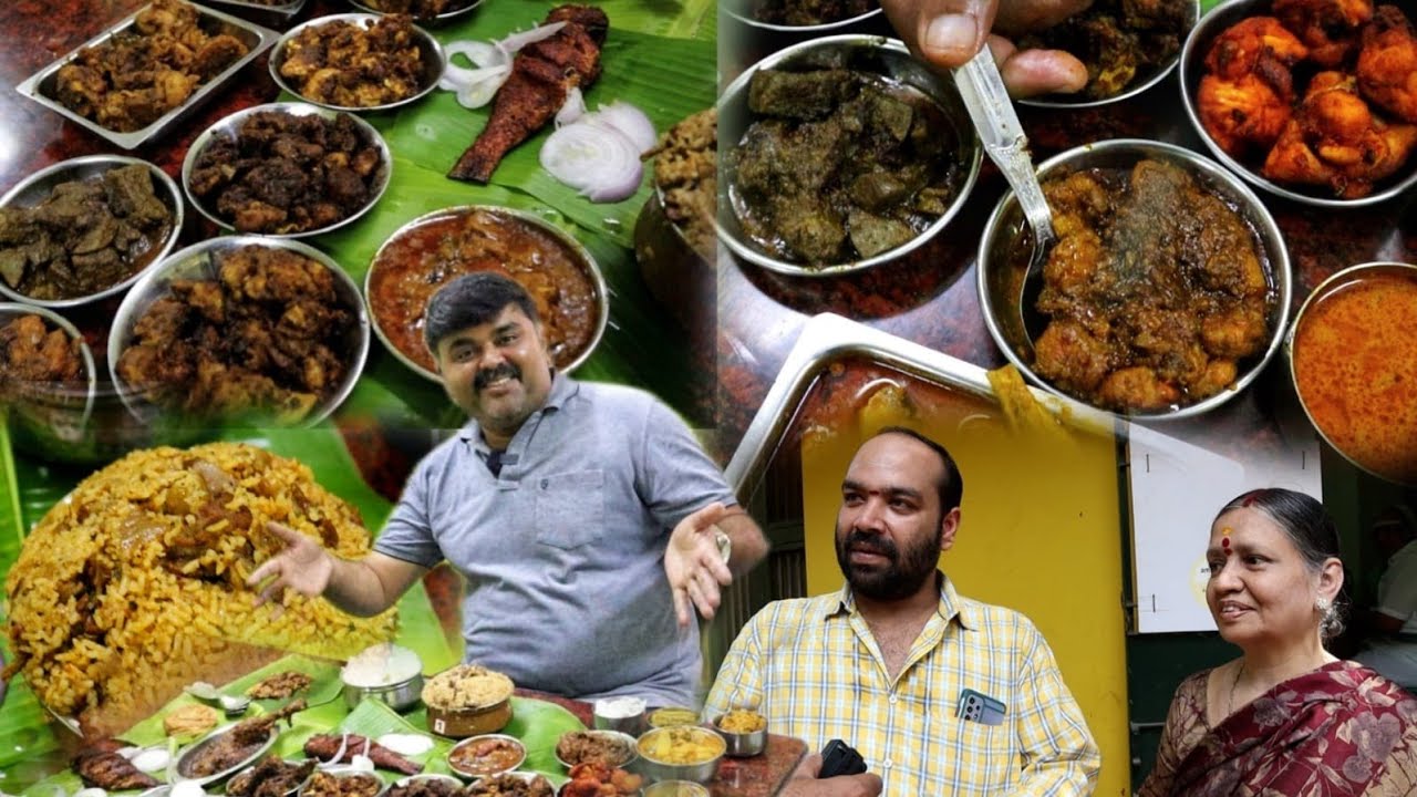 16 SIDE DISHES உடன் வருஷக்கடைசி வேட்டை!!! | Madurai Kalyan Mess FEAST