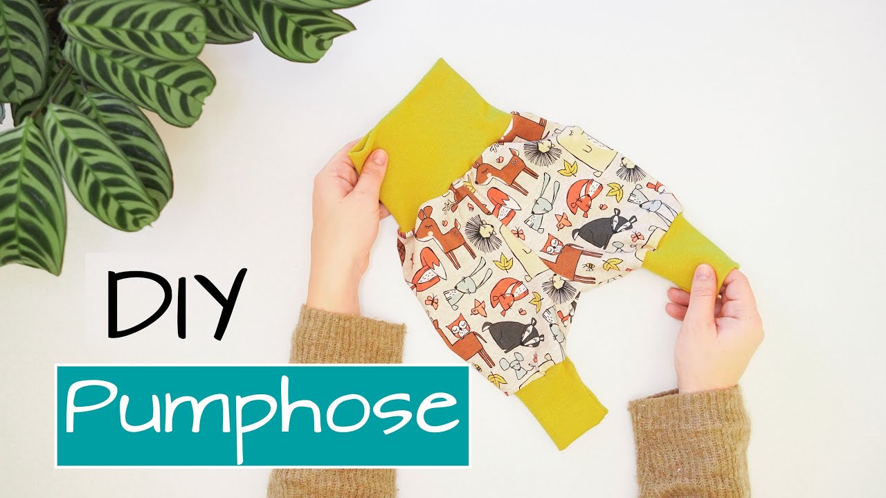 DIY Pumphose n&auml;hen f&uuml;r Babys ohne Schnittmuster- Einfache N&auml;hanleitung f&uuml;r Anf&auml;nger
