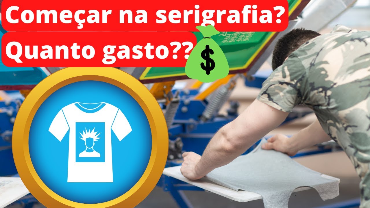 O QUE PRECISO PARA COMEÇAR NA SERIGRAFIA / SILK SCREEN [Live 31/03/2022]