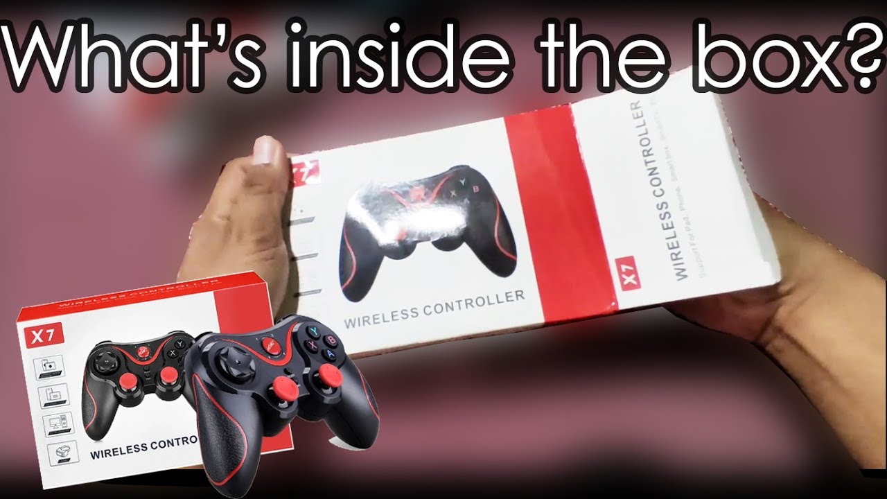 GEN GAME X7 Wireless Controller UNBOXING | What's inside the box?