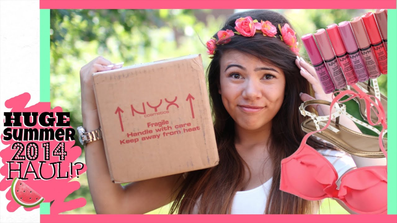 HUGE SUMMER 2014 HAUL!?♡ Target, NYX, Aerie
