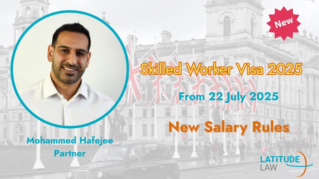 Skilled Worker Visa 2025: New Salary Rules