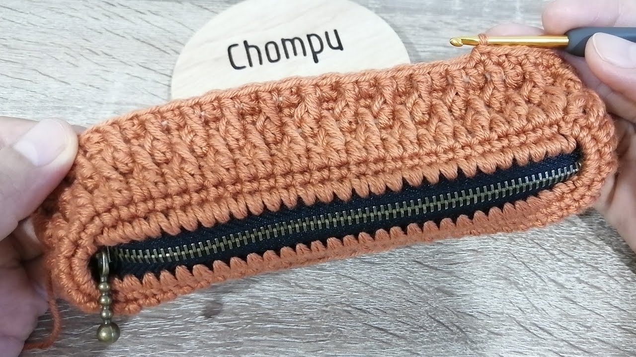 Super Easy Crochet Purse Bag With Zipper - Step by Step - Christmas Gift