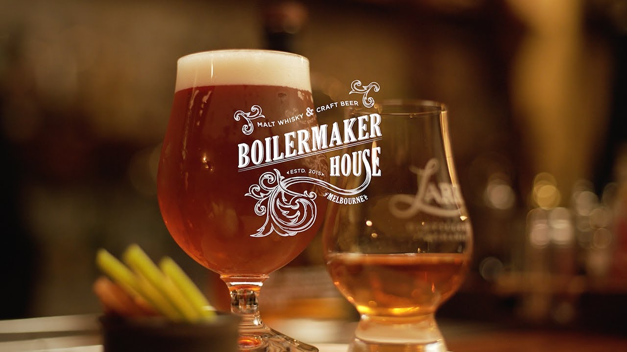 LARK Whisky Bar Series: Boilermaker House demonstrate what a Boilermaker is.