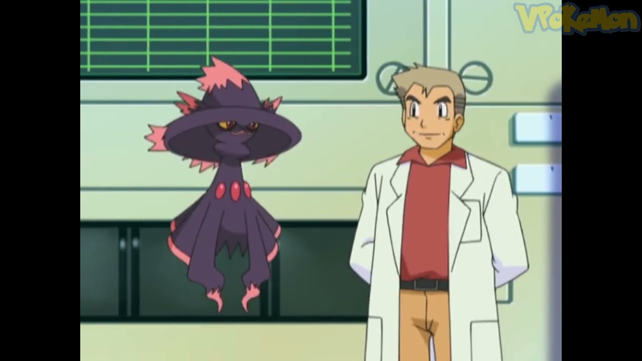Mismagius attacks Professor Oak | Professor Oak Funny Moments