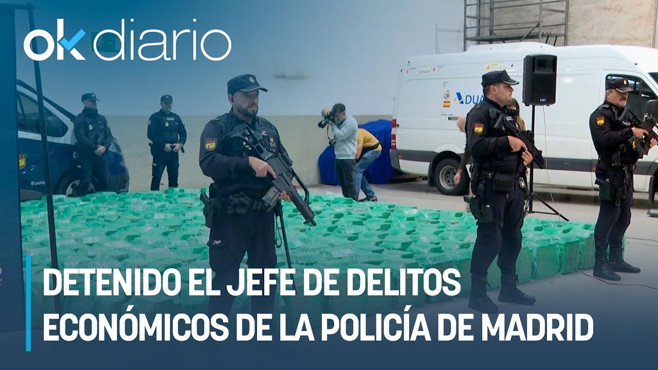 Detenido el jefe de delitos económicos de la Policía de Madrid  tenía 20 millones emparedados
