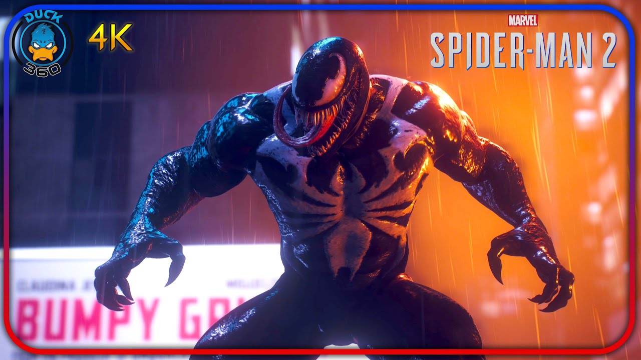 Venom Gameplay - Spiderman 2 PS5 [4K]