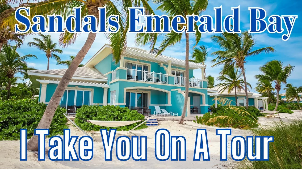 Заключительный тур по курорту Sandals Emerald Bay Resort (Эксума, Багамы)