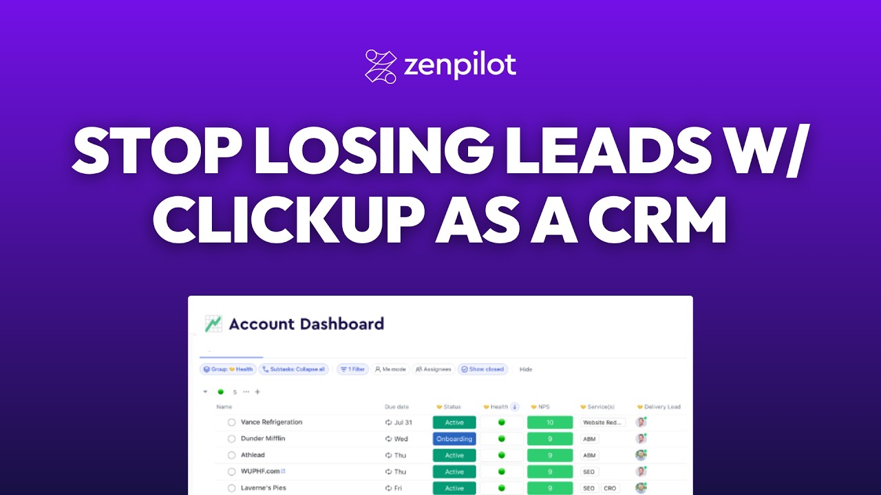 ClickUp — лучшая CRM-система? Создание воронки продаж в ClickUp