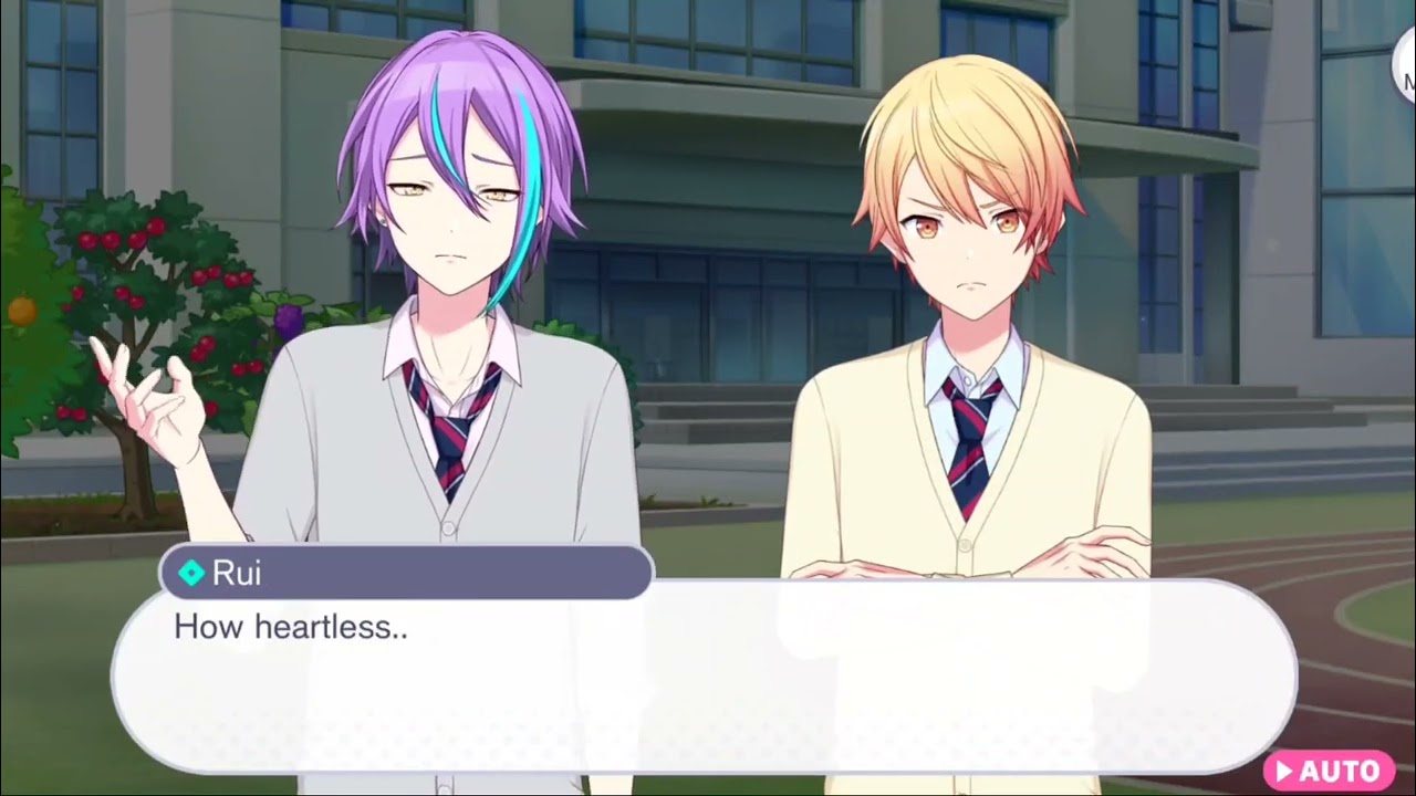 Rui guilttrips Tsukasa because he hates veggies