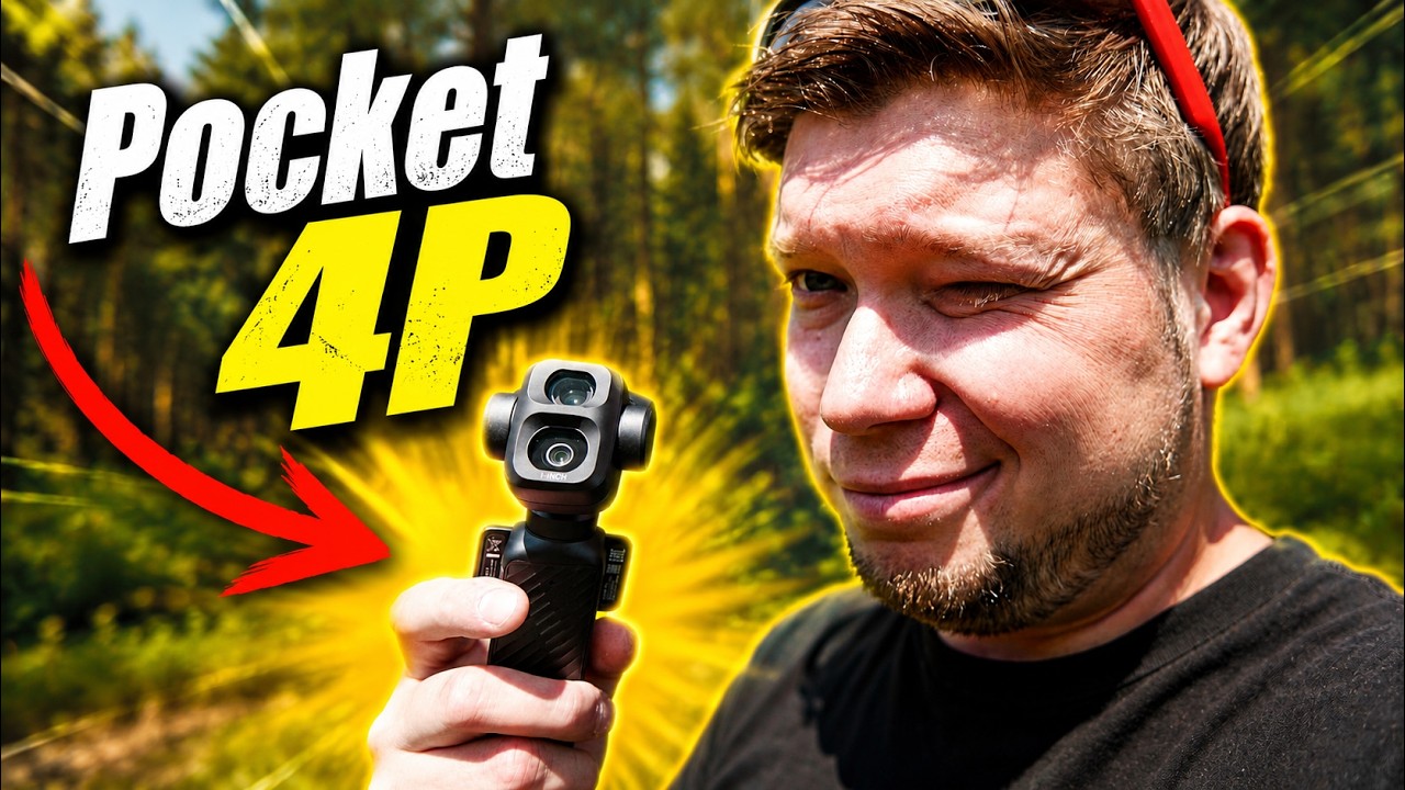 DJI Pocket 4P - czy w końcu się przekonam?