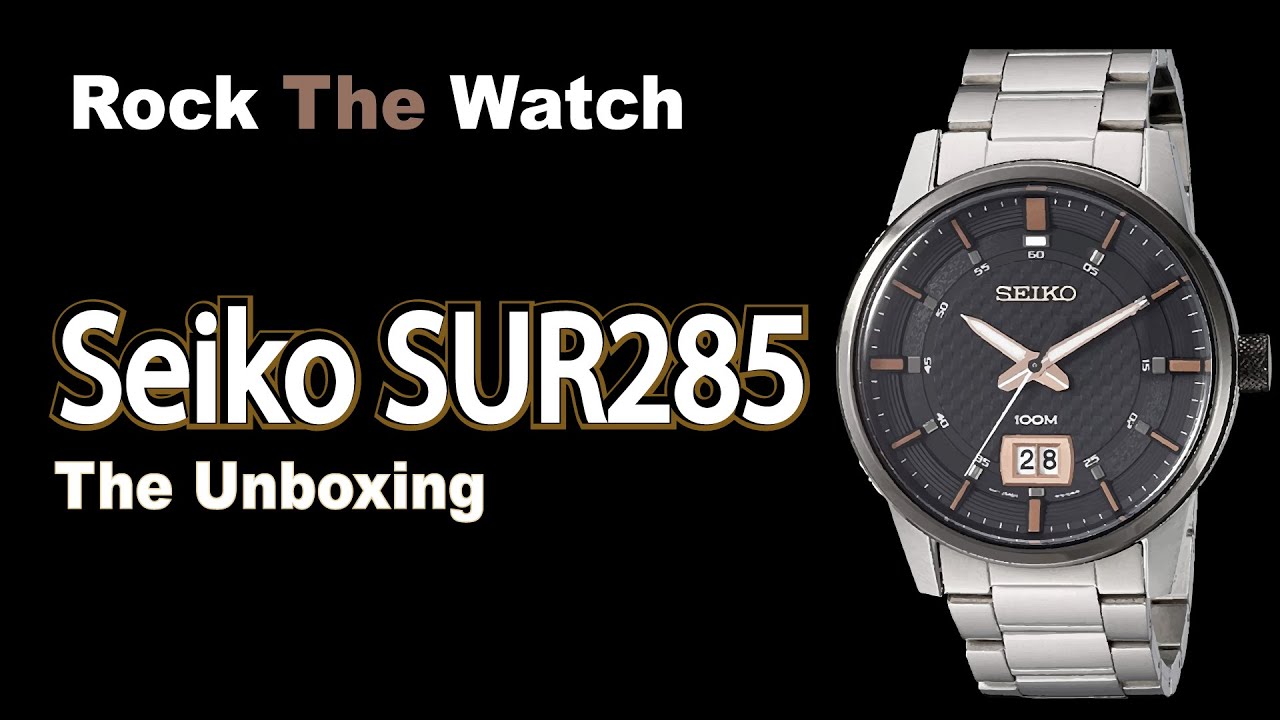 Seiko SUR285 Unboxing
