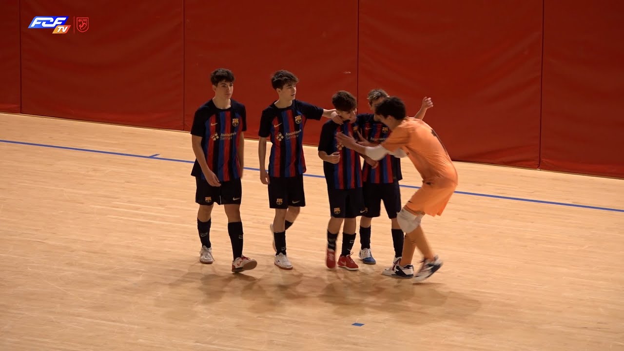Resum Barça - FS Olesa Divisió d'Honor Infantil Futbol Sala