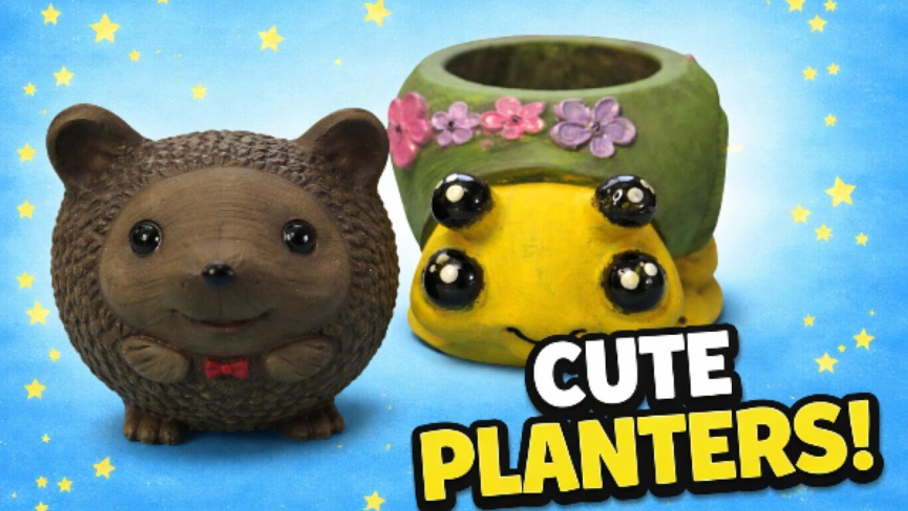 Adorable DIY animal planters anyone can make