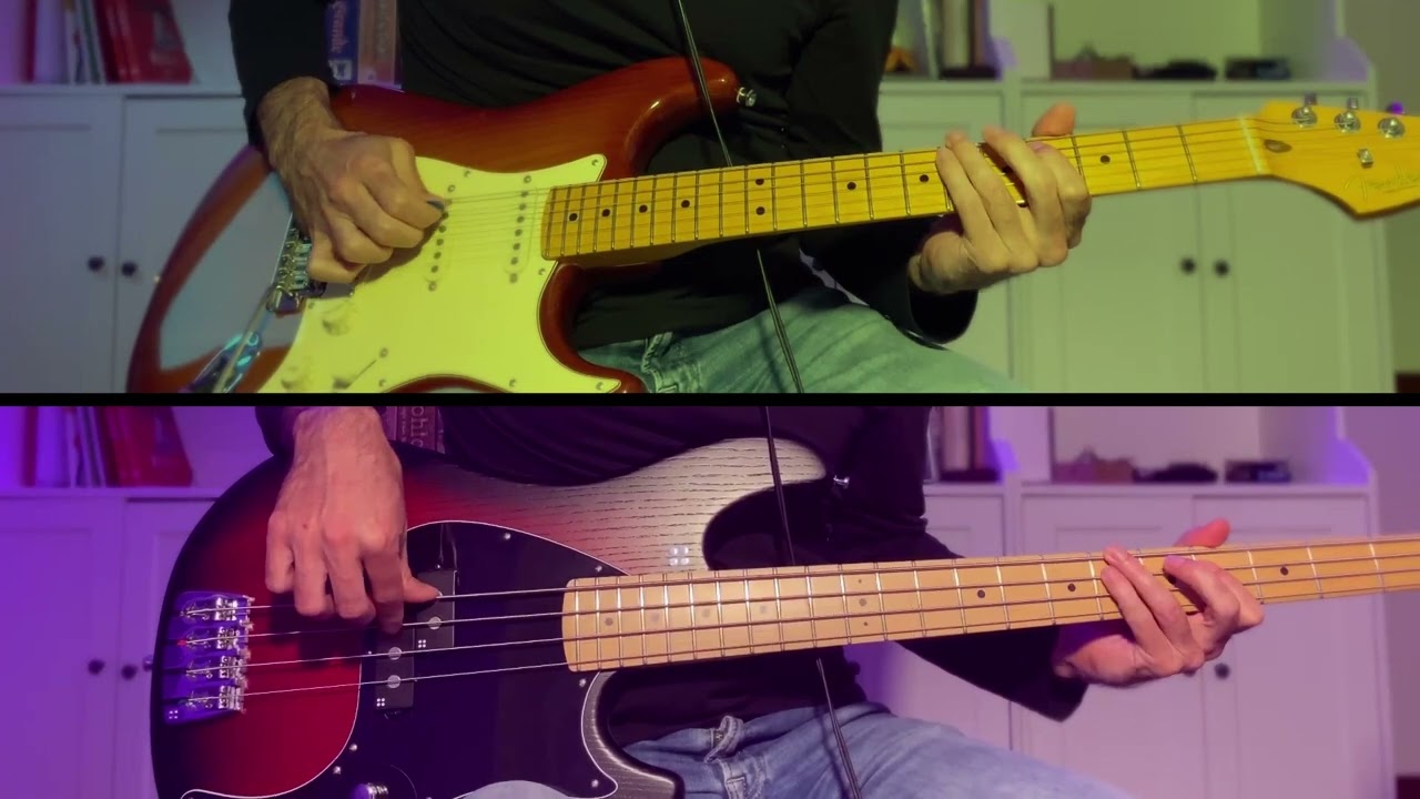 Cyndi Lauper - Girls Just Want to Have Fun (Guitar &Bass cover)