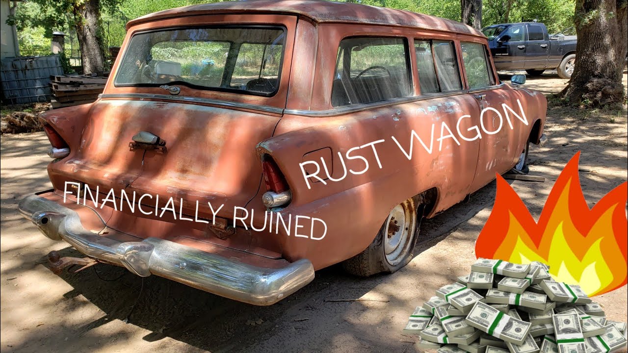 Will it run? Locked up engine. 1955 Plymouth Plaza 2 door Station wagon  Parked 42 years. Mopar