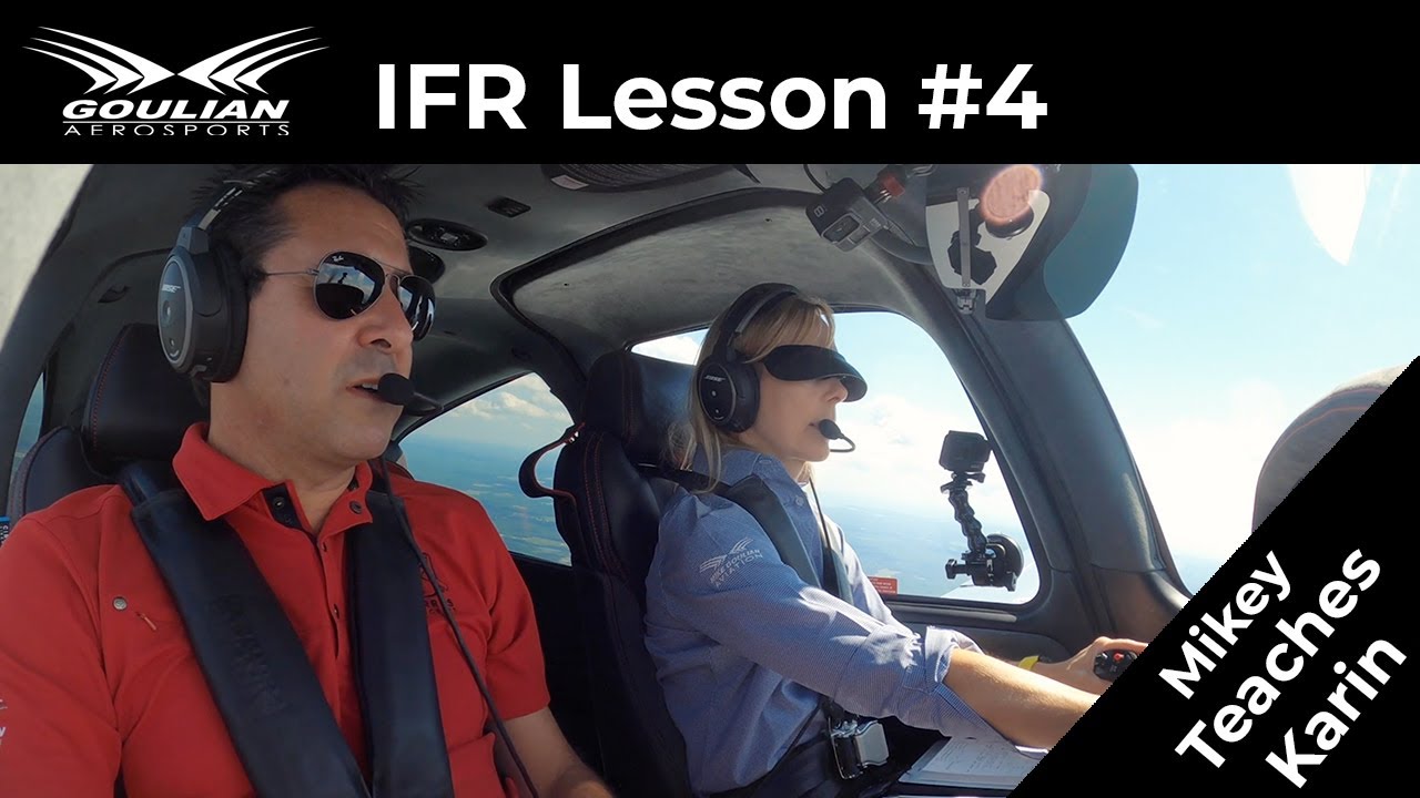 Michael teaches Karin IFR Lesson #4 (Holding Patterns)