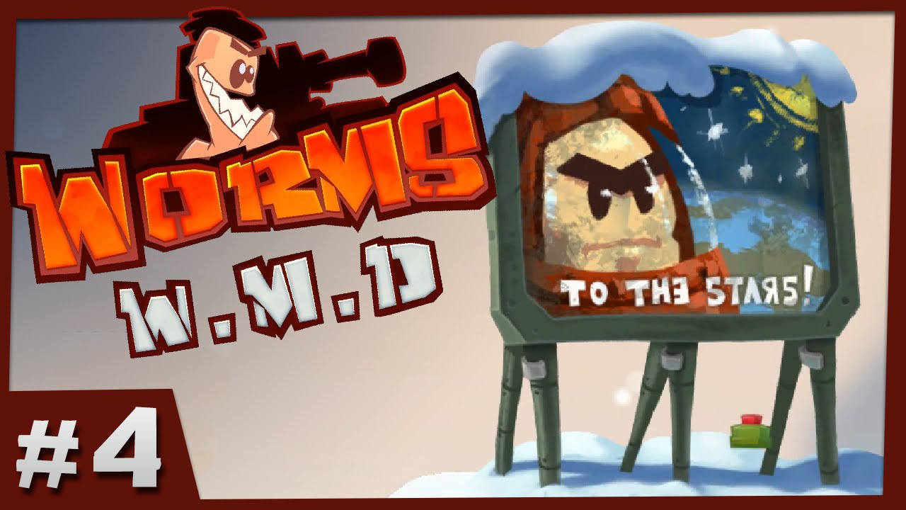Worms WMD - #4 - Wormadelphia (4 Player Gameplay)