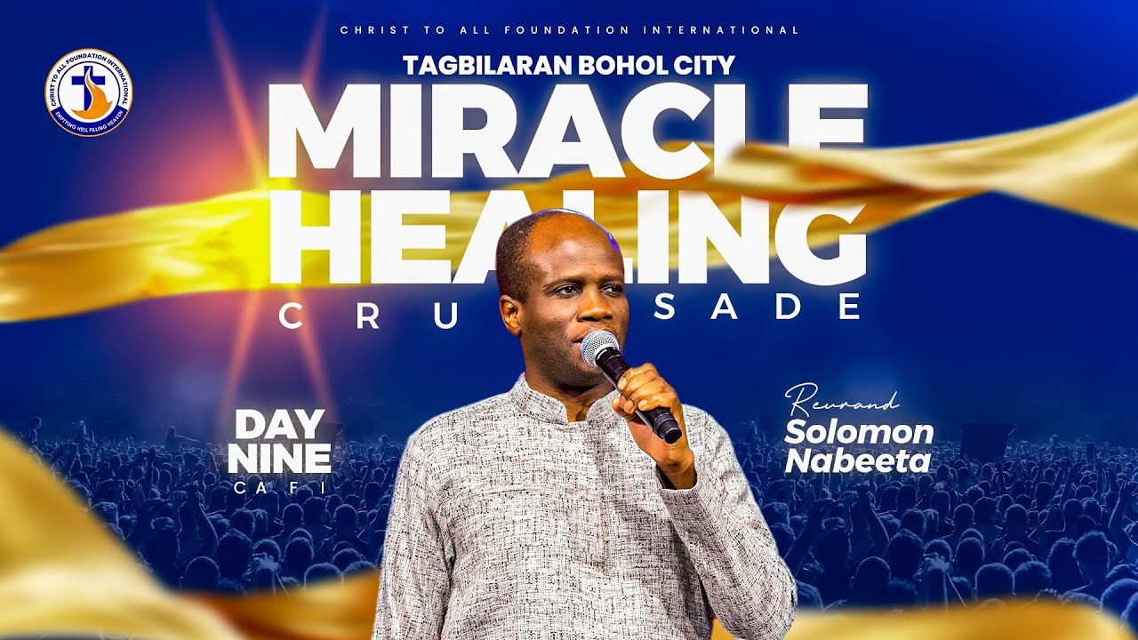[LIVE NOW] DAY 9 MIRACLES AND HEALING CRUSADE BOHOL - Philippines | Rev. Solomon Nabeeta