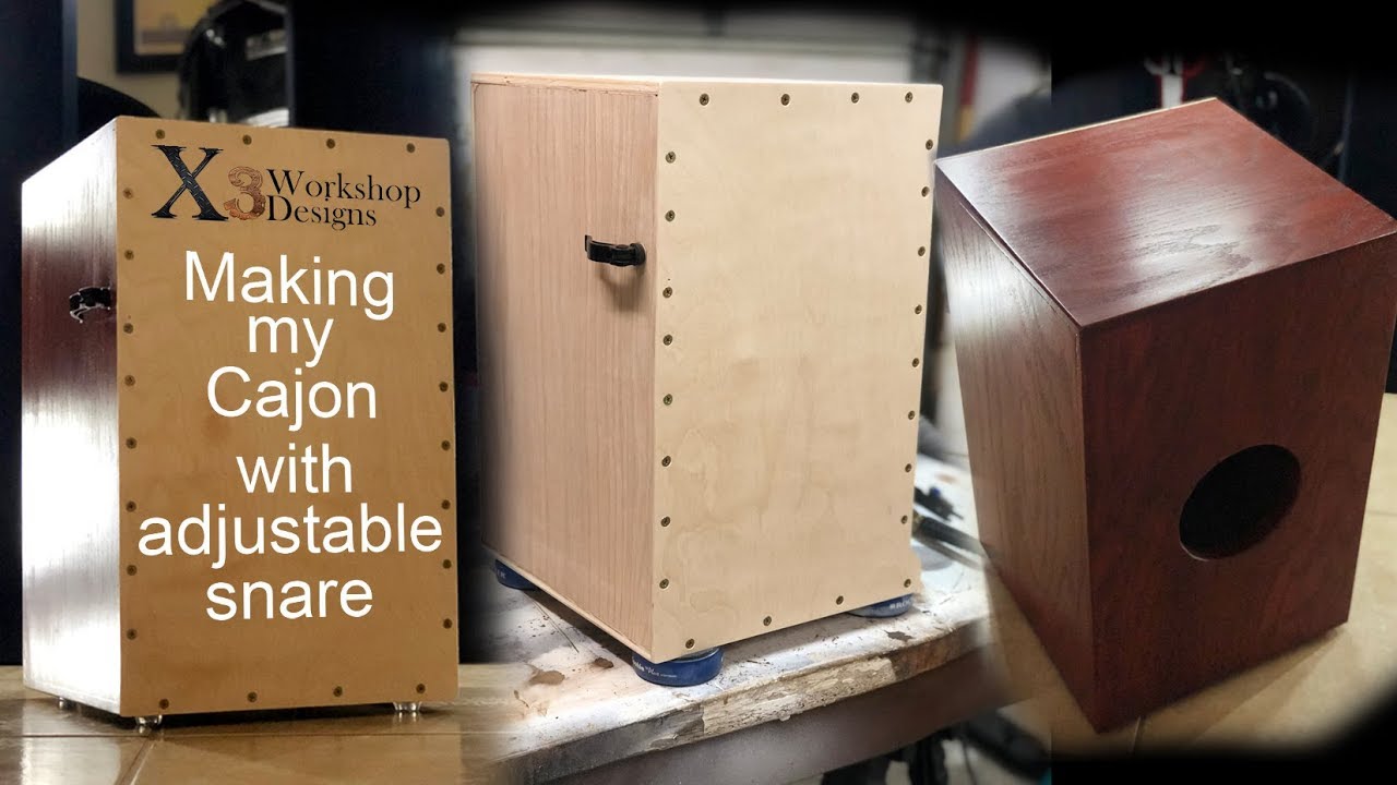 X3WD - Cajon with adjustable snare