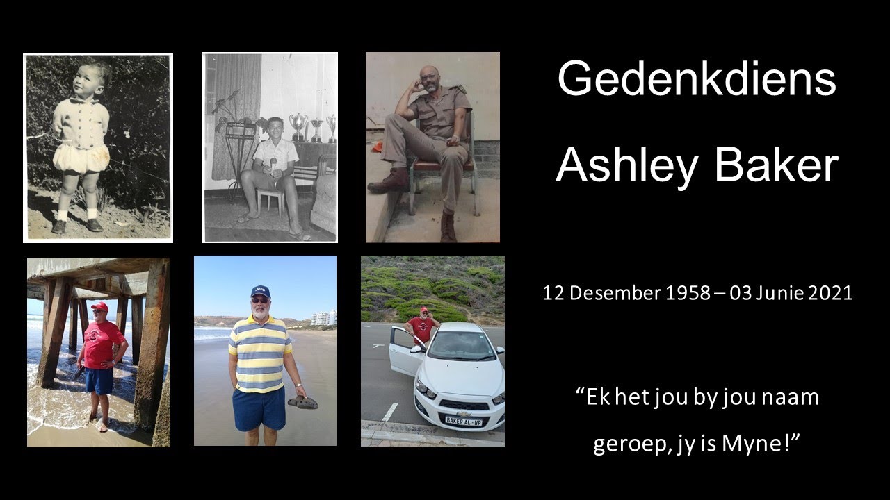Gedenkdiens van Ashley Baker, 9 Junie 2021, George moedergemeente