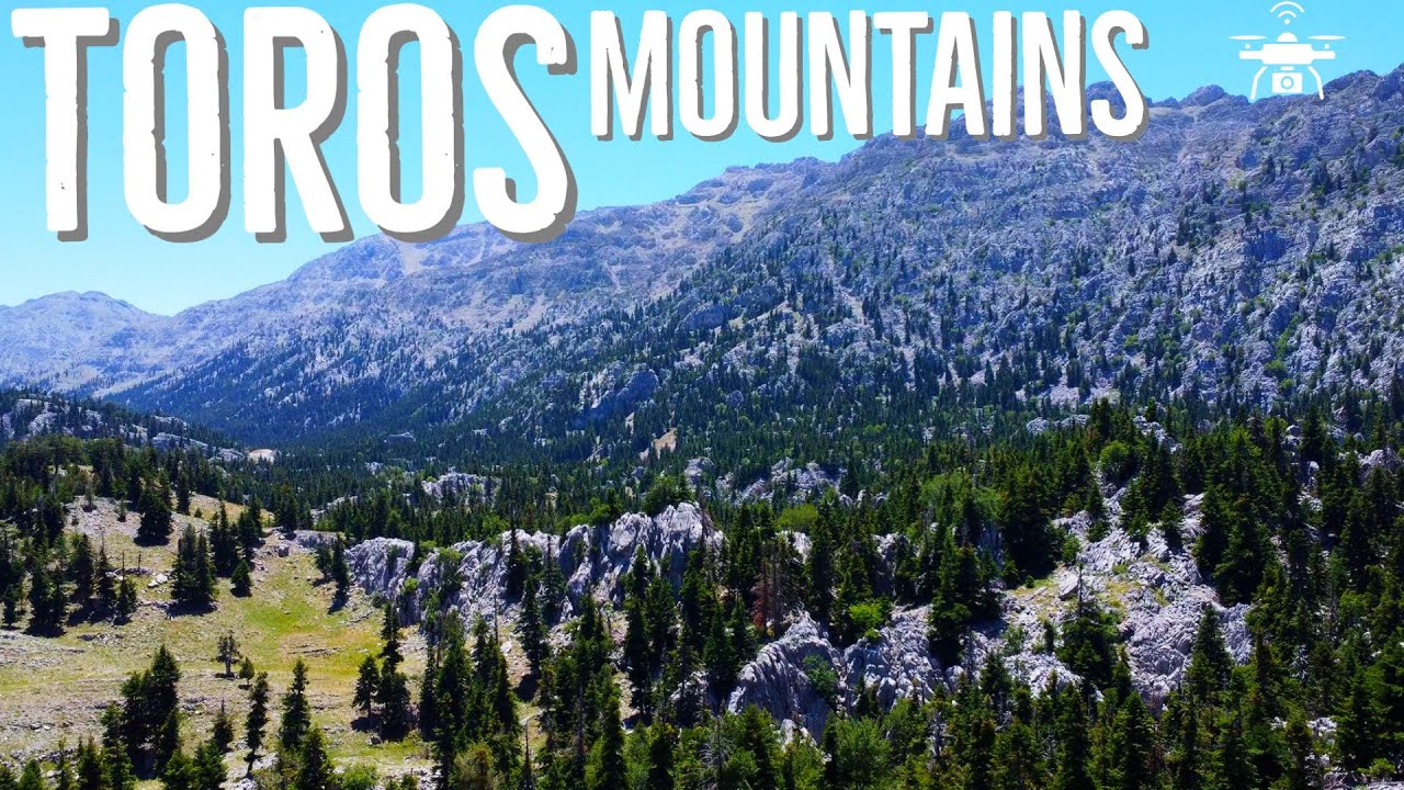 Горы Таурус на дроне - гора Гиденгельмез по пути в Анталию #toroslar #taurusmountains