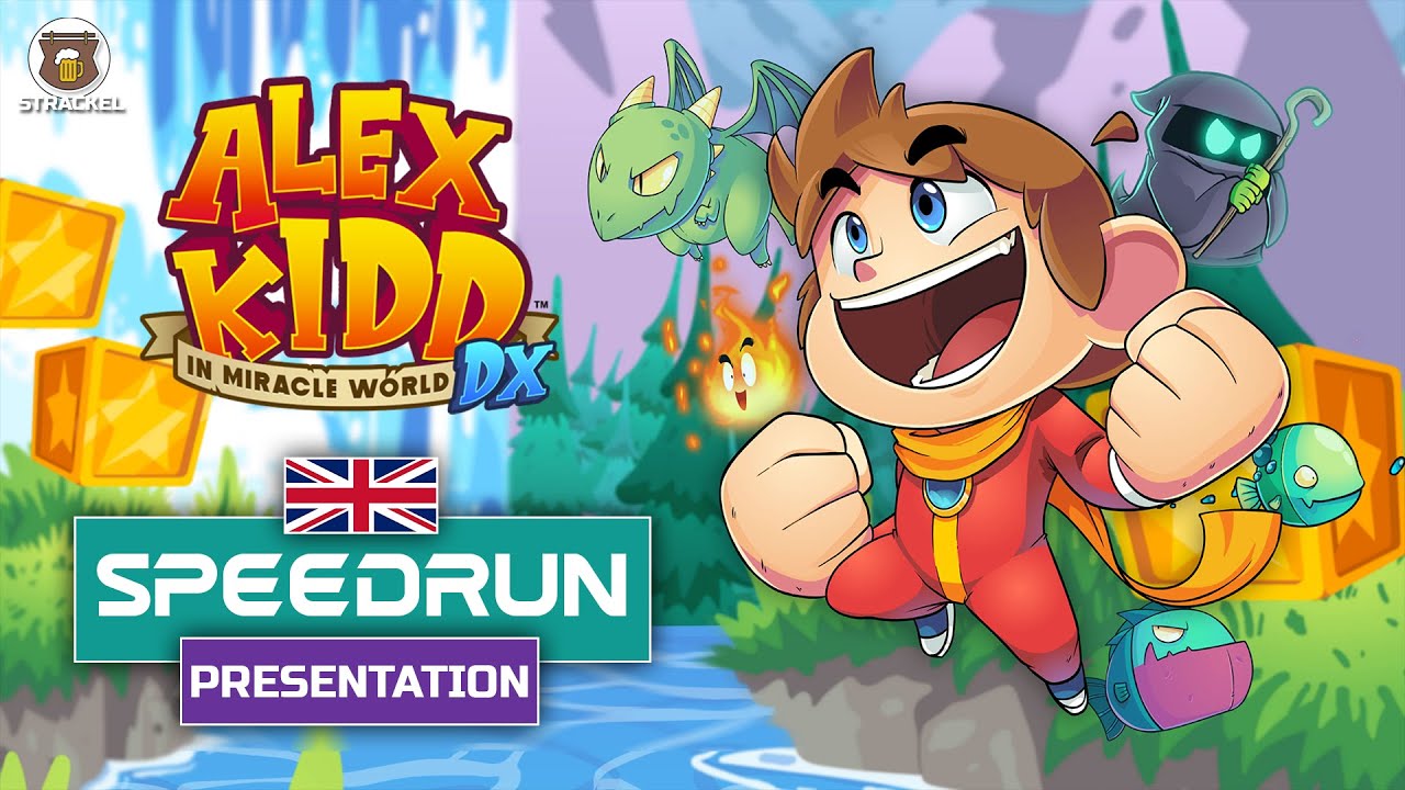 SPEEDRUN | English Presentation | Alex Kidd in Miracle World DX