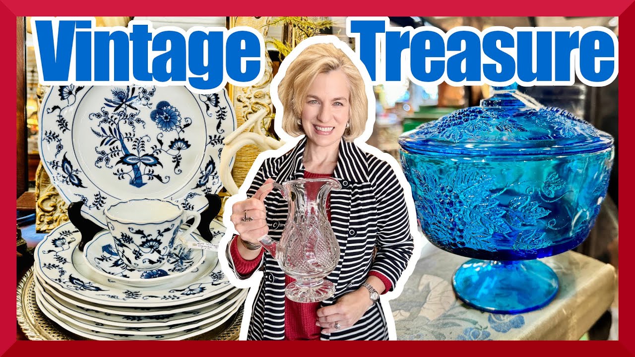 Cherry Street Antiques: Mid-Century dream, Chinoiserie + Waterford finds!