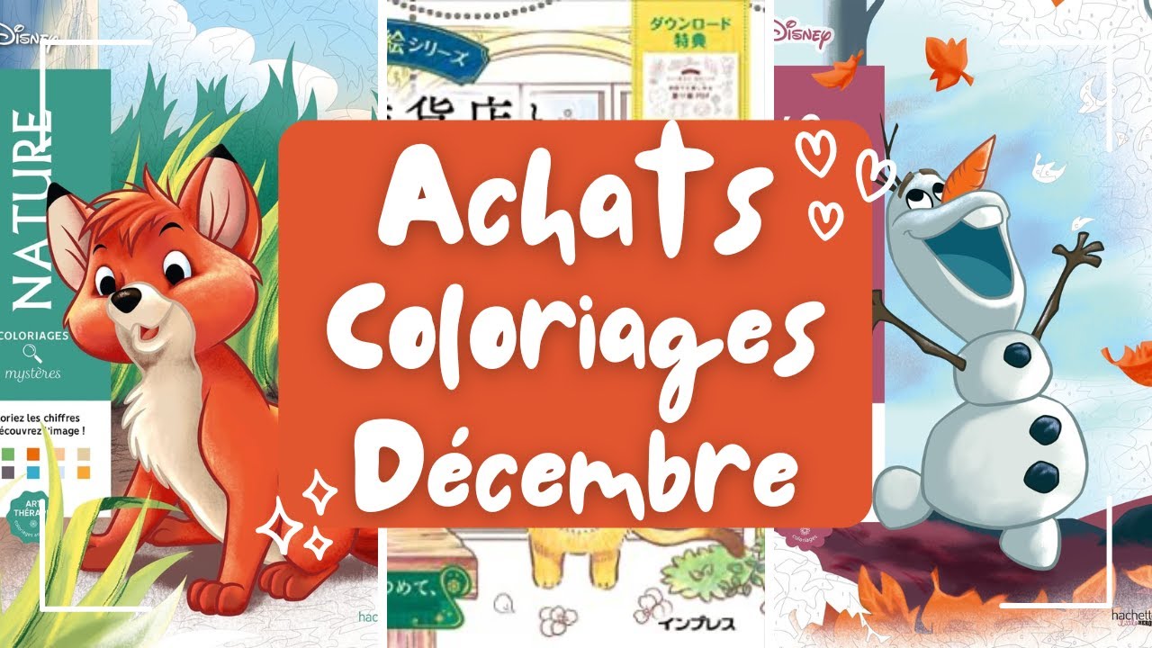 ACHATS COLORIAGE DE DECEMBRE - Coloriage mystère, Kerby Rosanes, ...