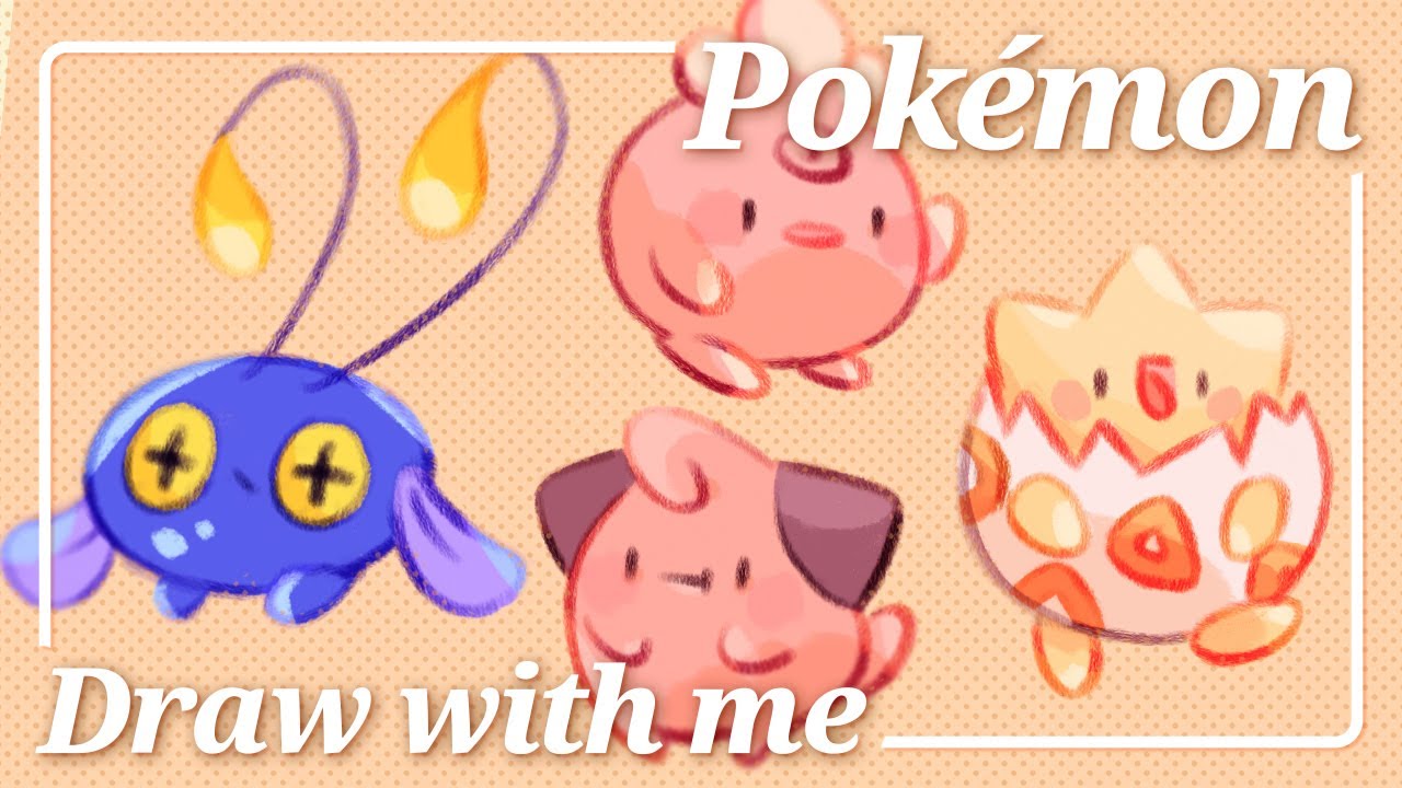 Draw with me ✿ Pokémon edition ✿ Gen 2