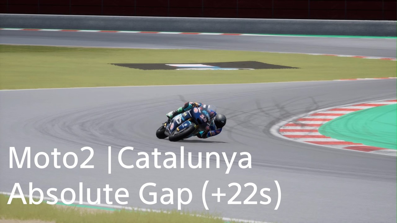 Moto2 Catalunya | Absolute Gap (+22s)