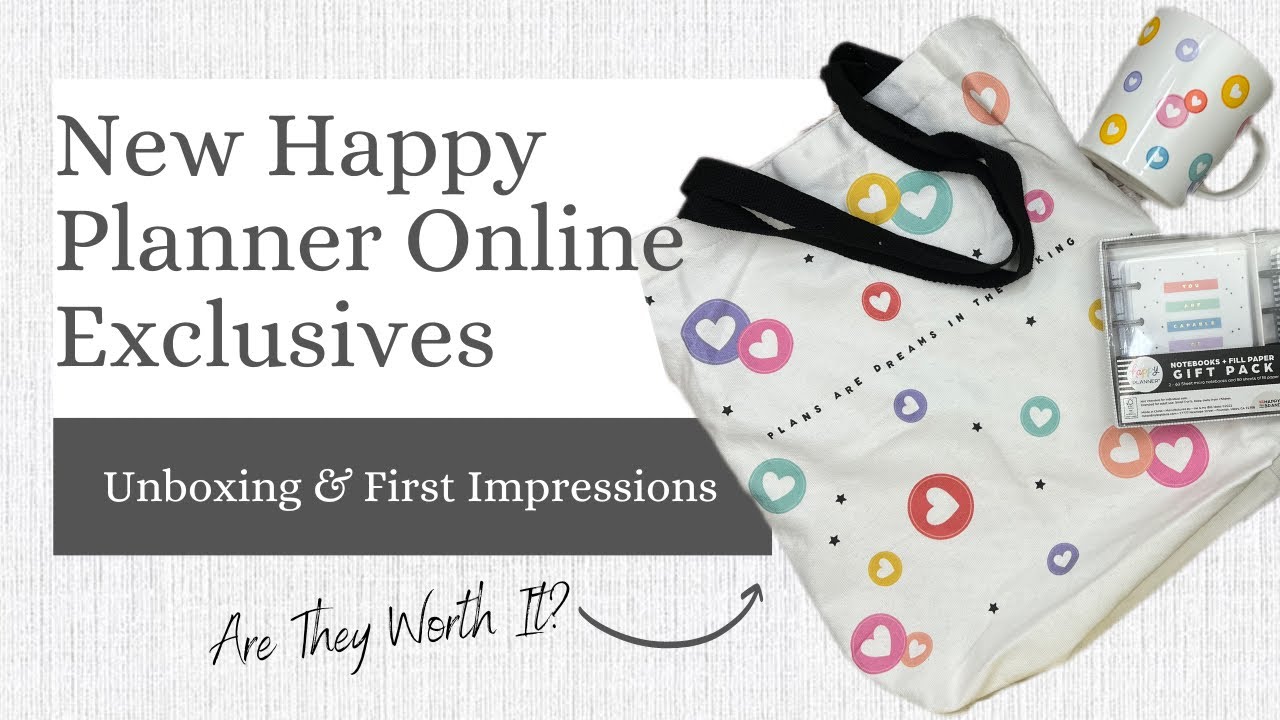 Happy Planner Mystery Tote, Mug, and Micro Gift Set | Unboxing & Review | The Happy Planner